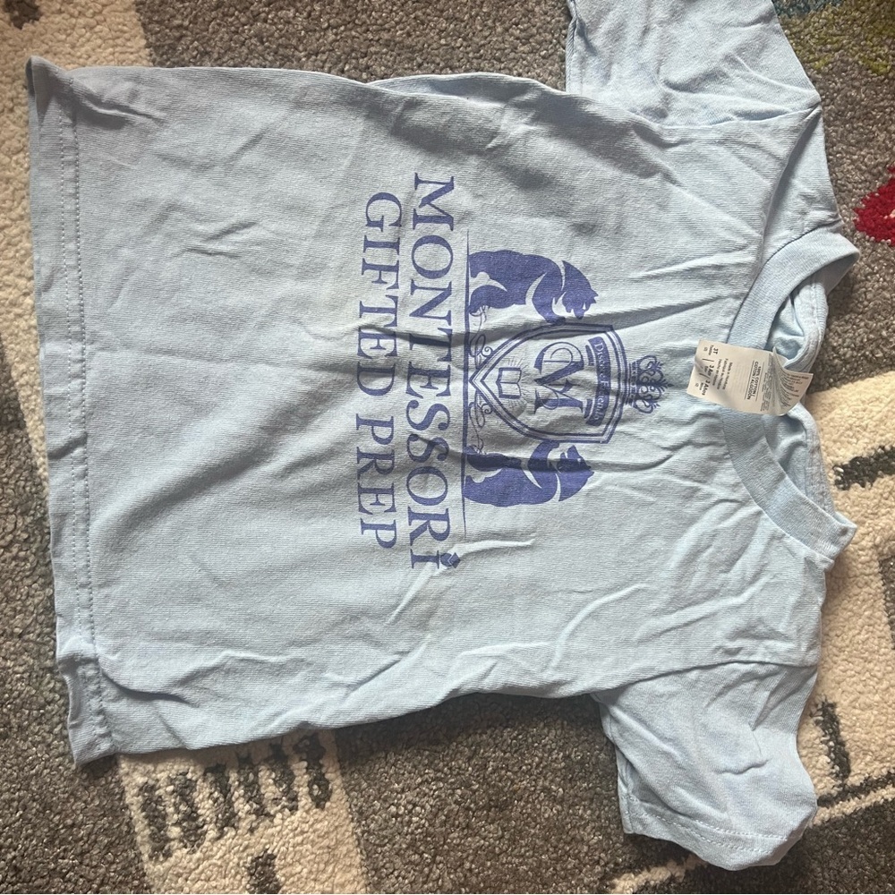 Land’s End Montessori Gifted Prep School Uniform Long Sleeve + Tee + Fleece 3T - Picture 3 of 9